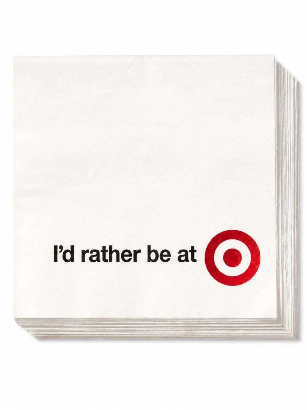 🔵 Target Lunch Napkin 30ct Spritz™ NEW in plastic